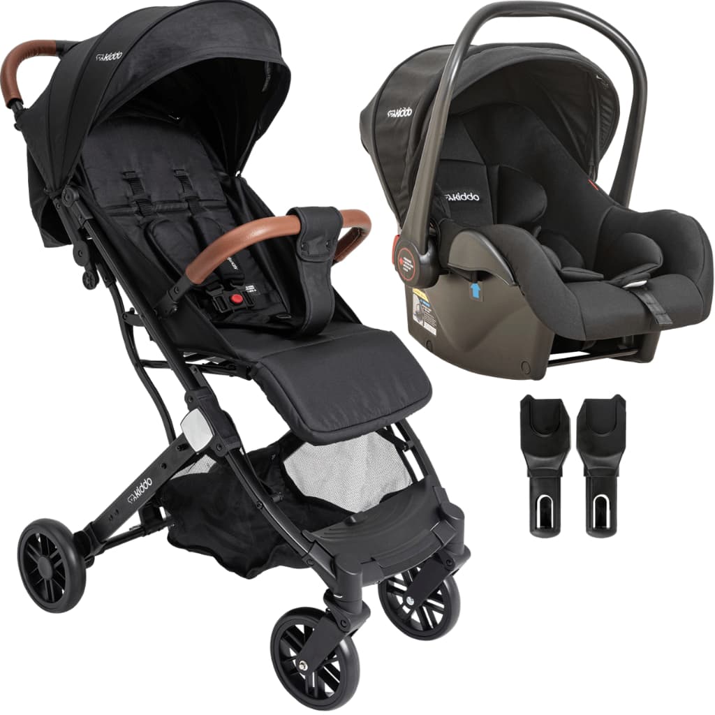 Carrinho de Bebe Compacto Bebe Conforto Kiddo Sprint III Preto