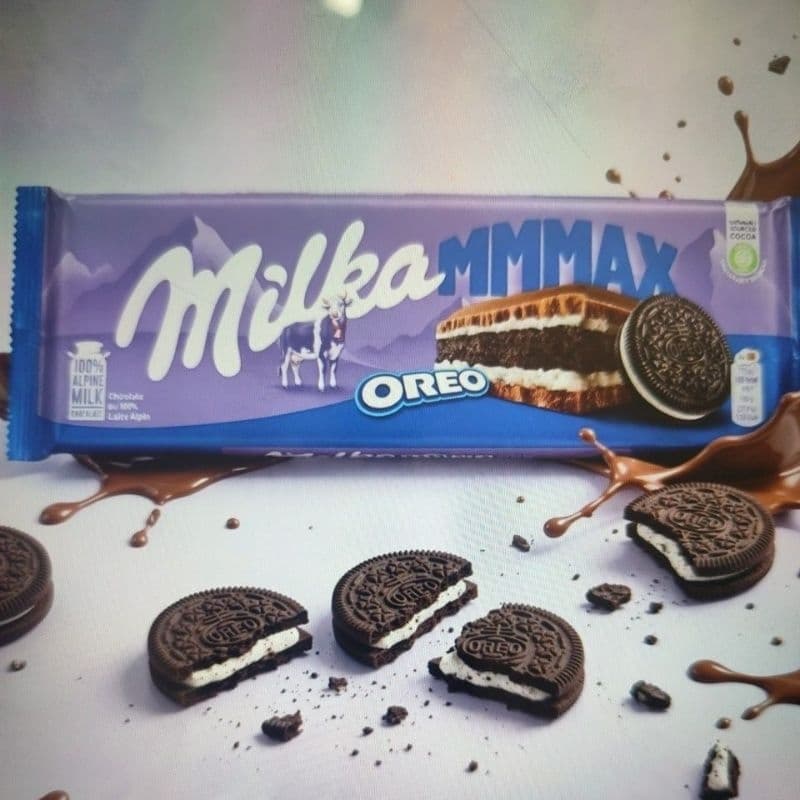 Chocolate Milka Mmmax Oreo 300g Importado - Milka com Oreo Original