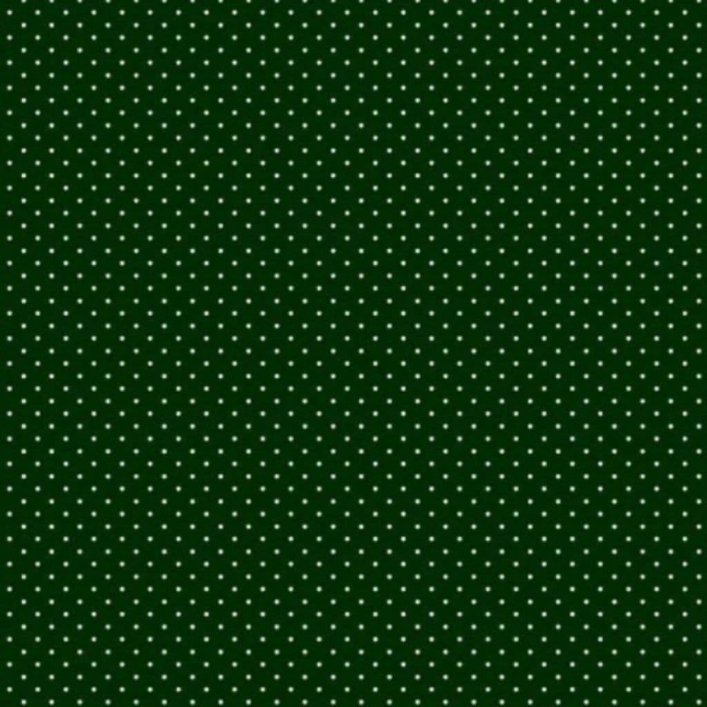 Tecido Patchwork Poá Verde Forte RV100/116
