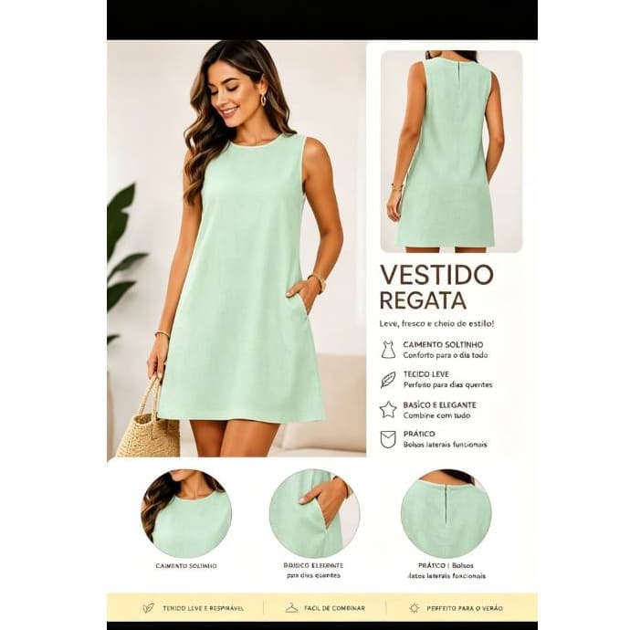 Vestido Midi Marrante Bolso Ziper Alta Costura Blogueira Tendencia QUEIMA DE ESTOQUE