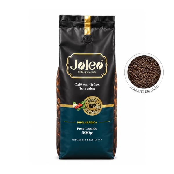 Café Especial Torrado em Grãos Joleo | 100% Arábica | Torra Média | 1Kg