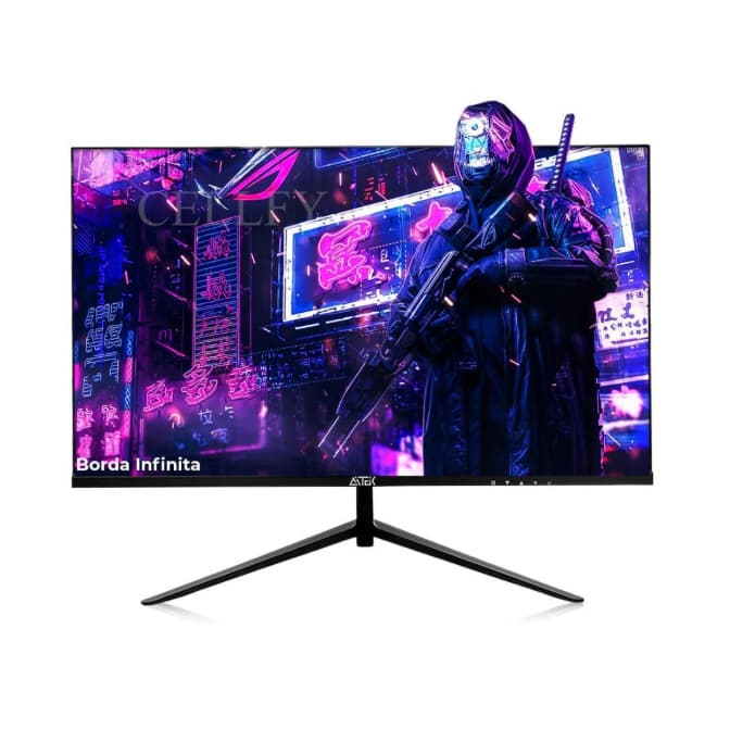 Monitor Gamer Aitek Delta M2210A 21,5” Full HD 100Hz 5ms VA FreeSync com Som