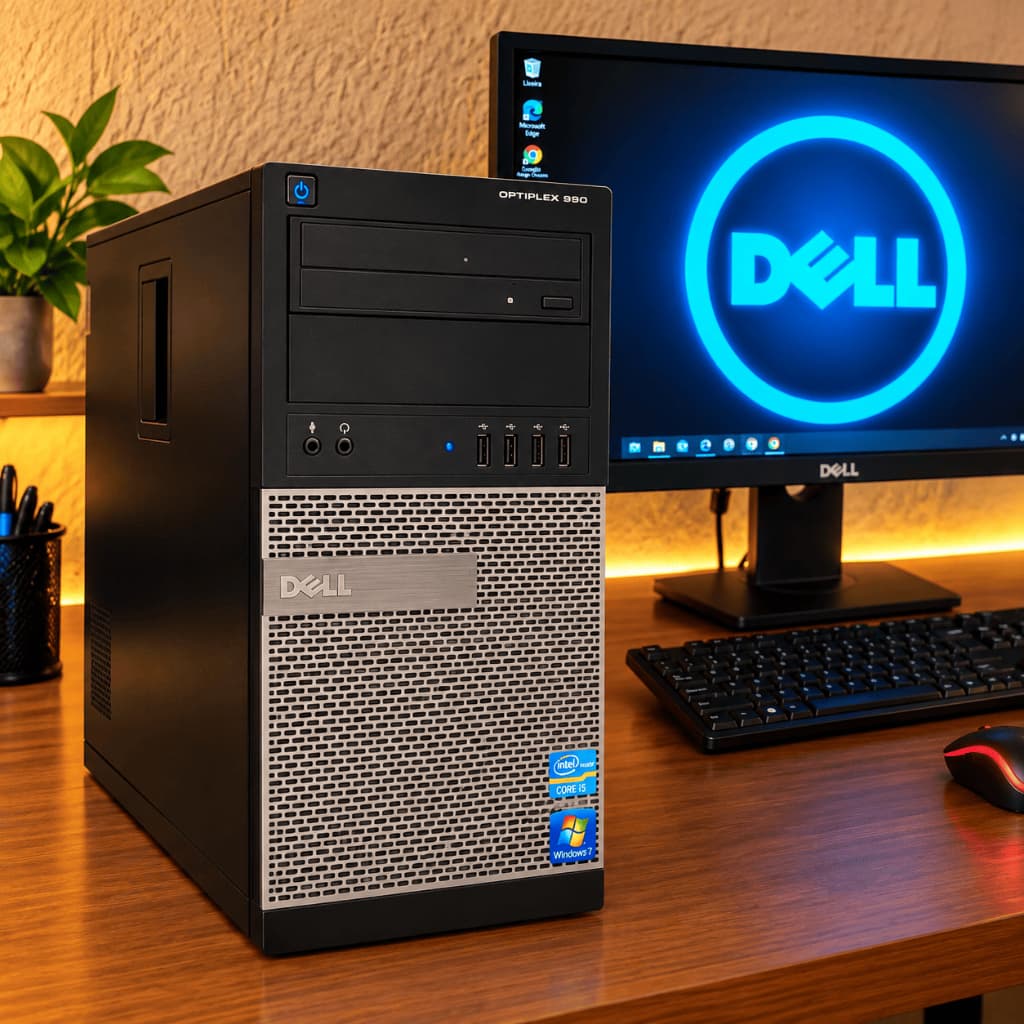CPU Dell i5 3.40Ghz 8GB RAM HD 500GB | Win 10 + Office 365 | Envio imediato!