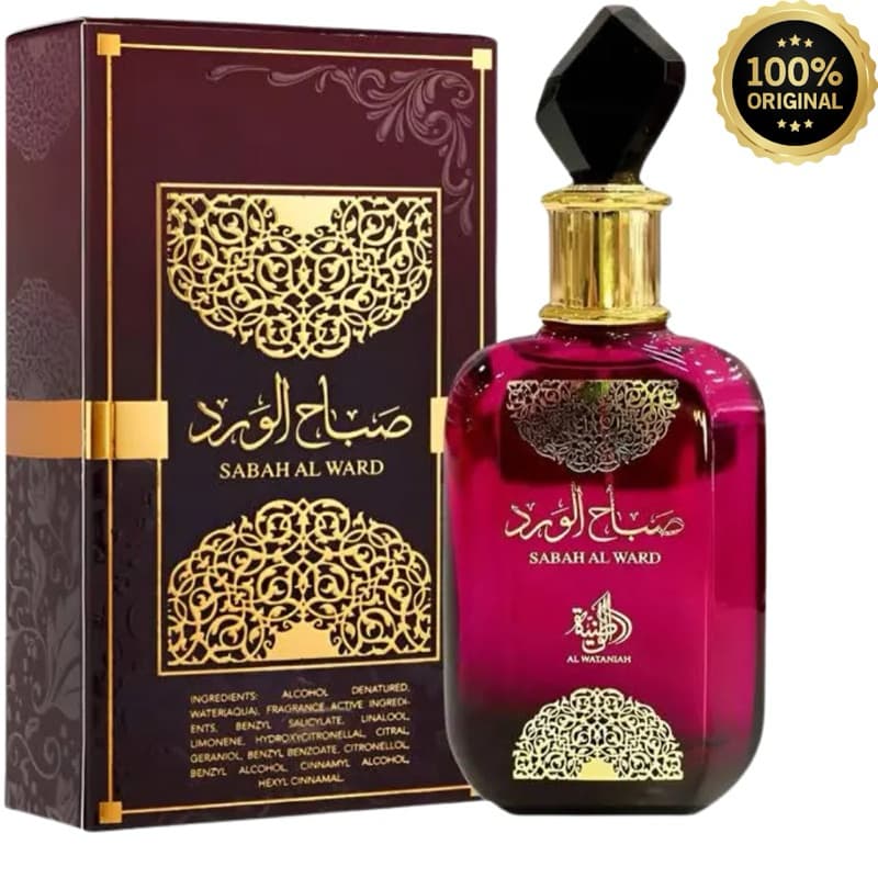 Perfume Sabah Ward Al Wataniah 100 ml Importado Original Feminino Floral Oriental