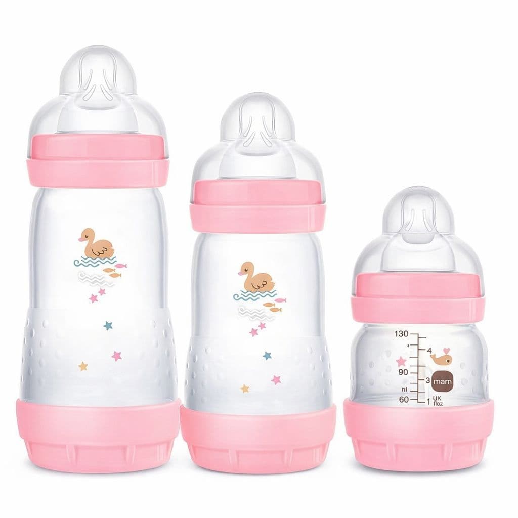 Mamadeira MAM Easy Start 130ML 260ML 320ML Com Sistema Anticólica Autoesterilizável