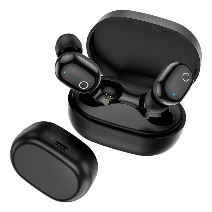 Fone De Ouvido Tws Sem Fio Bluetooth Pei-m514 Peining Preto  Fone De Ouvido Tws Sem Fio Bluetooth Pei-m514 Peining Preto