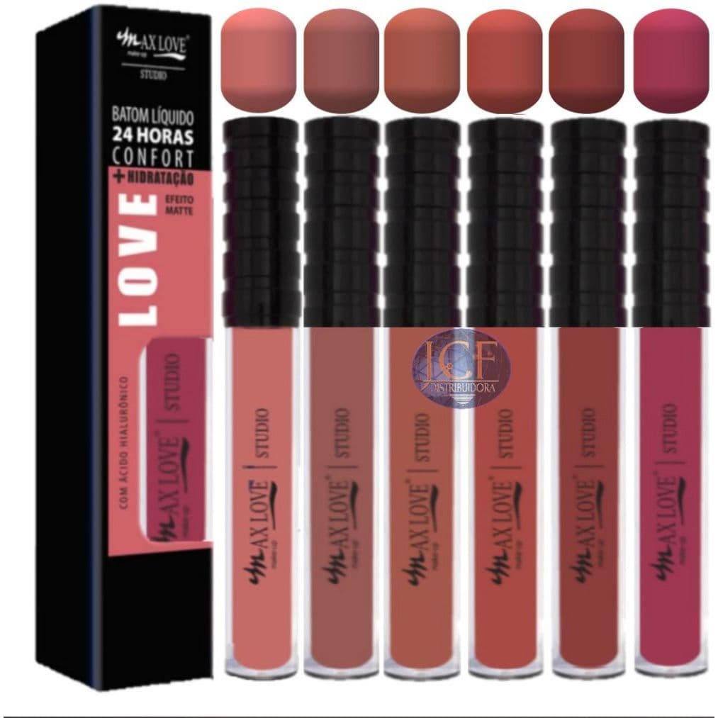 Batom Líquido Matte 24 Horas da marca Max Love