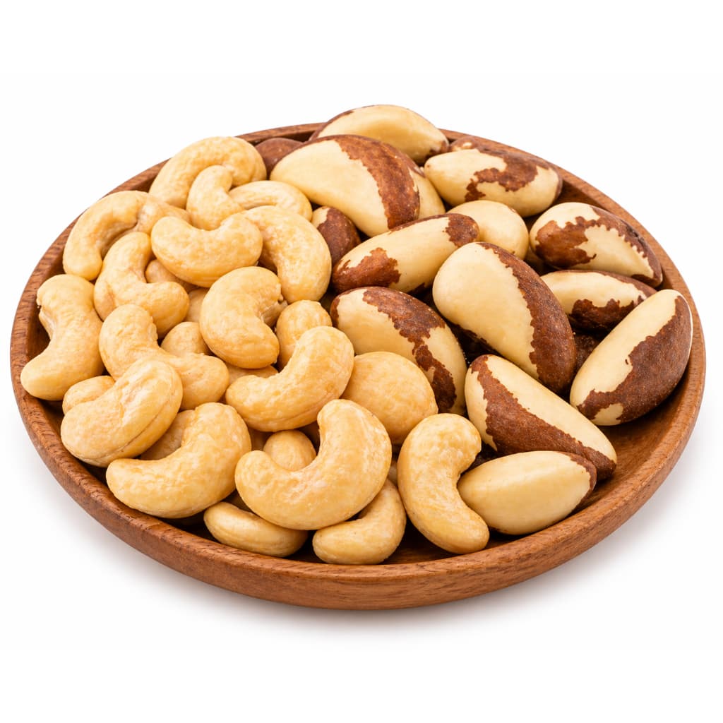 Kit Castanhas Premium Caju com Sal + Castanha do Pará 300g – Snack Saudável, Energia e Nutrientes