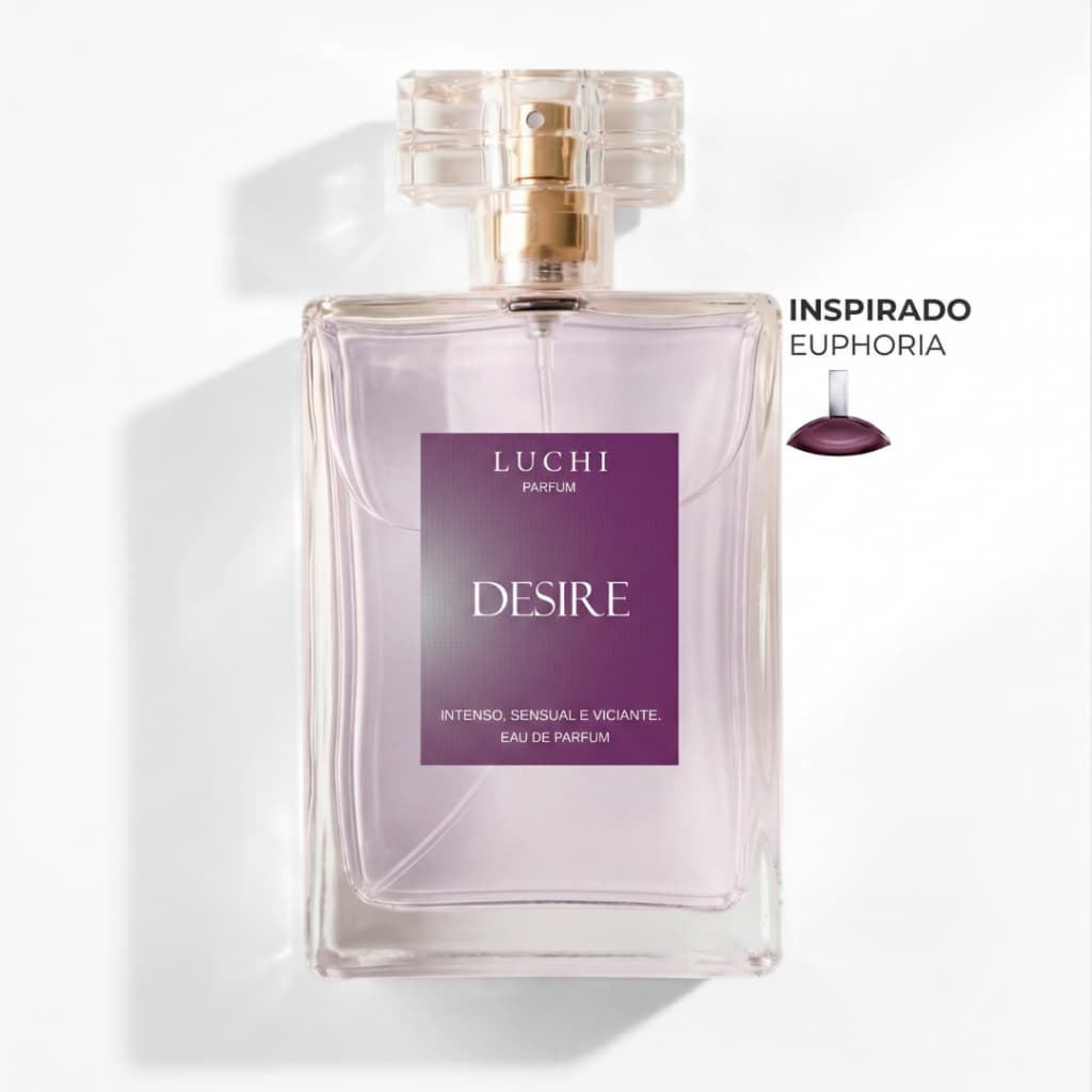 Perfume Feminino Desire Luchi Parfum (Aroma importado)  - Alta fixação