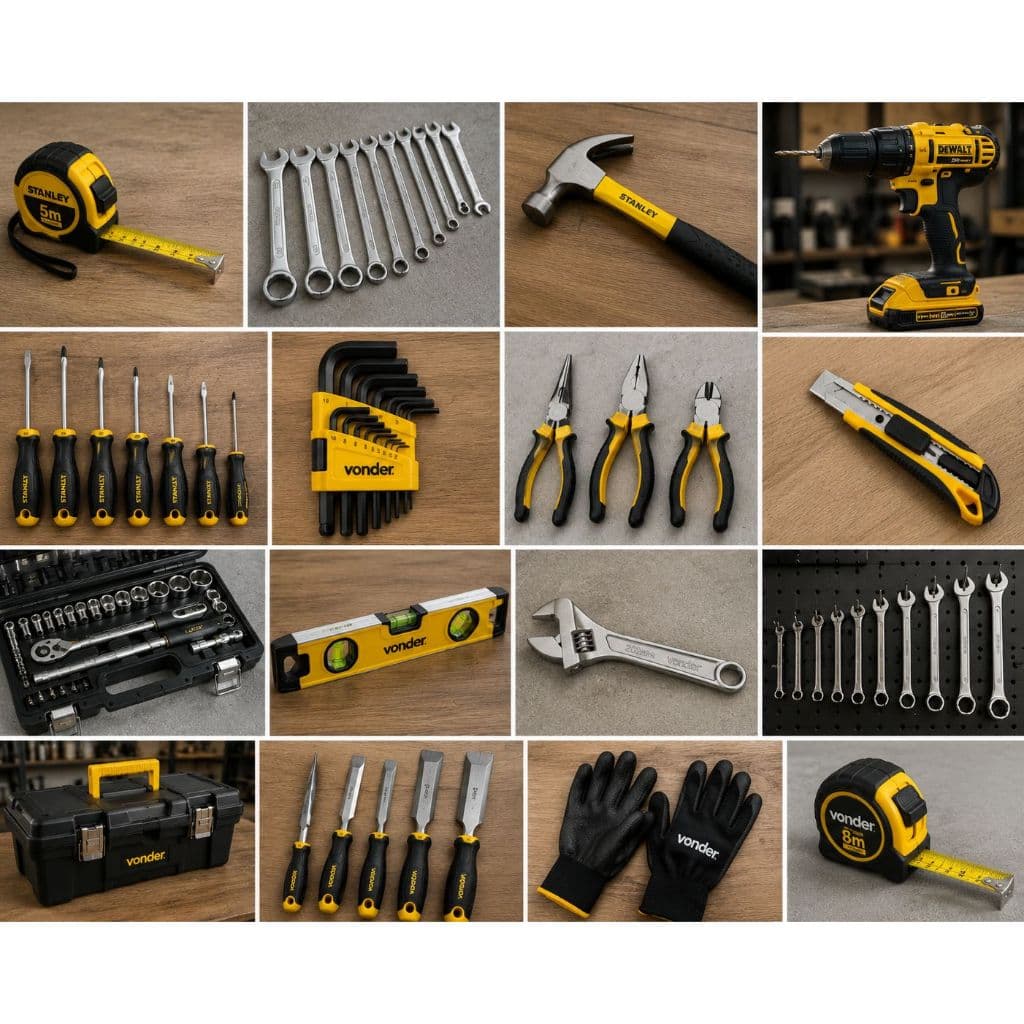 Kit Maleta de Ferramentas Completo