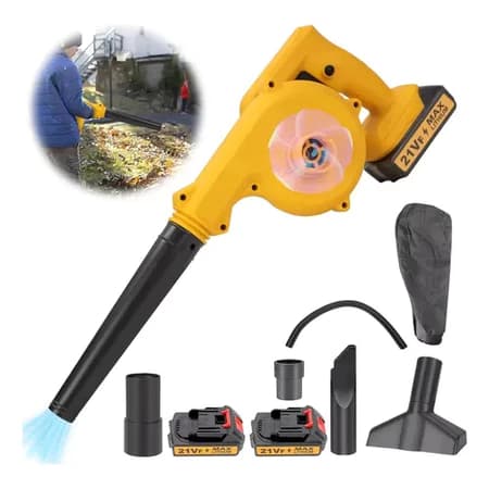 Soprador Profissional à Bateria folhas elétrico aspirador de pó sem fio C/2 bateria 48V