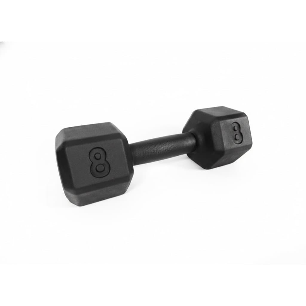 HALTER PESO 8KG SEXTAV. MUSCULAÇÃO ACADEMIA FITNESS CROSSFIT