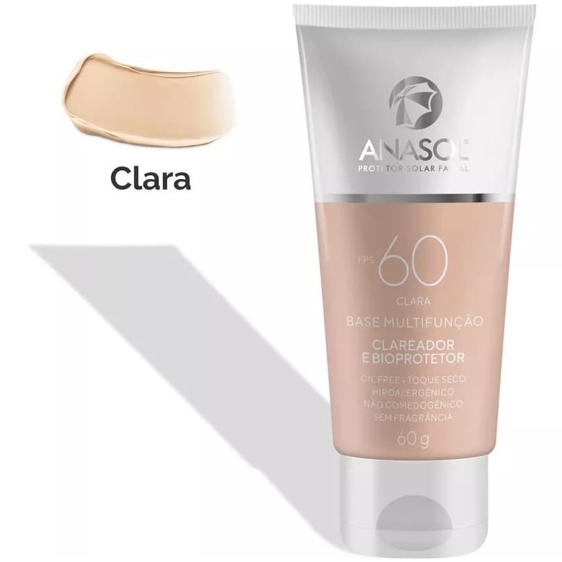 Protetor Solar Facial Clareador e Multiprotetor - Cor Clara Oil Free Toque Seco