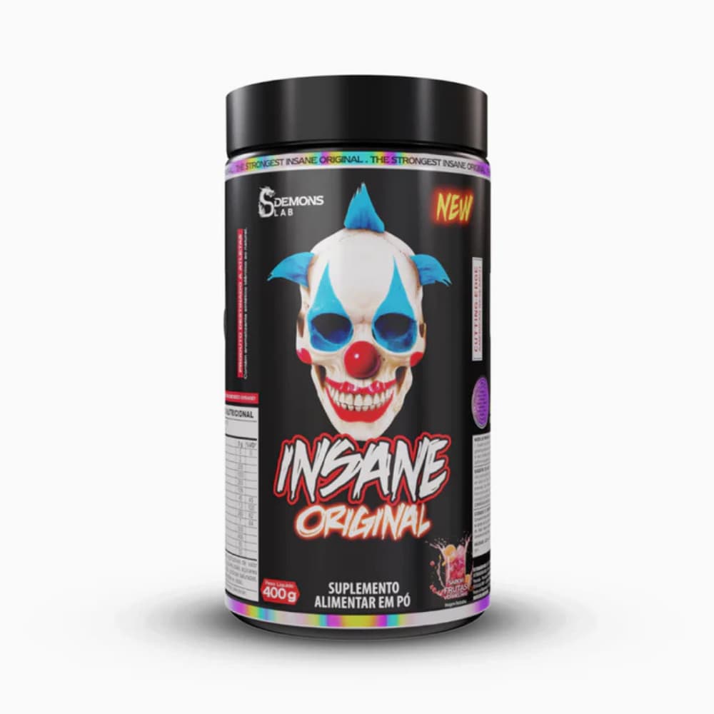 Pré Treino Insane Original Sabor Fruit Punch 400g