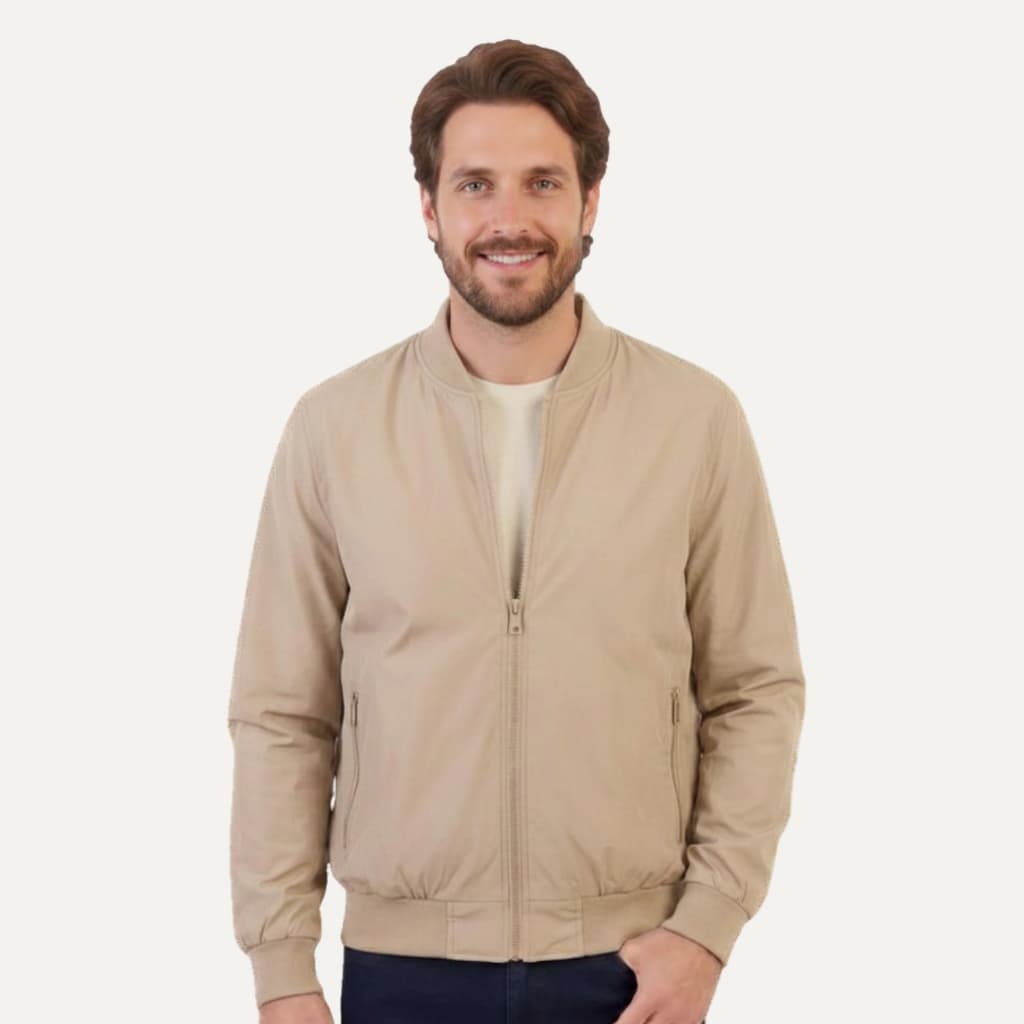 Jaqueta Masculina Corta Vento Forrada Bolso Premium Casaco Impermeável Pelinho Frio Inverno Casual