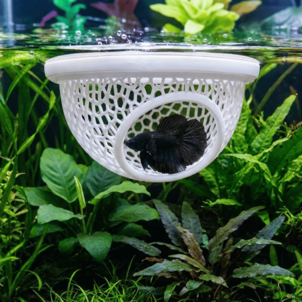 Toca Para Peixe, Casinha Flutuante Aquário Descanso Refúgio Decoração