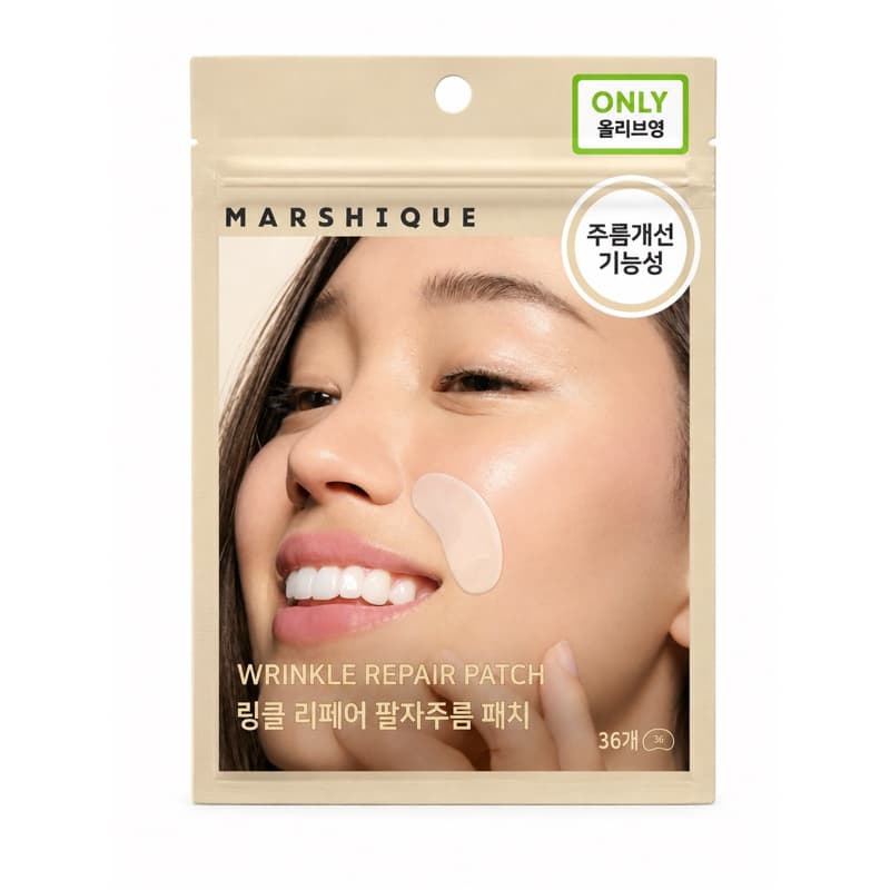 Marshique Wrinkle Repair Patch Adesivos Faciais Anti-Idade 36 Patches