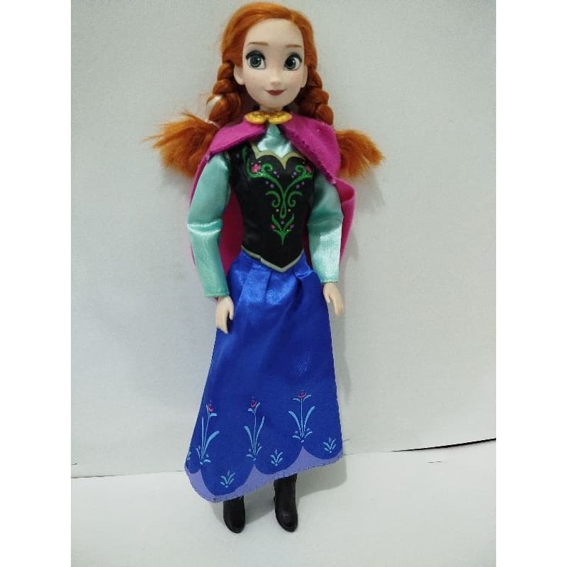 Boneca Anna de Frozen Articulada original Disney 28cm (usado, ver descrição do anúncio)