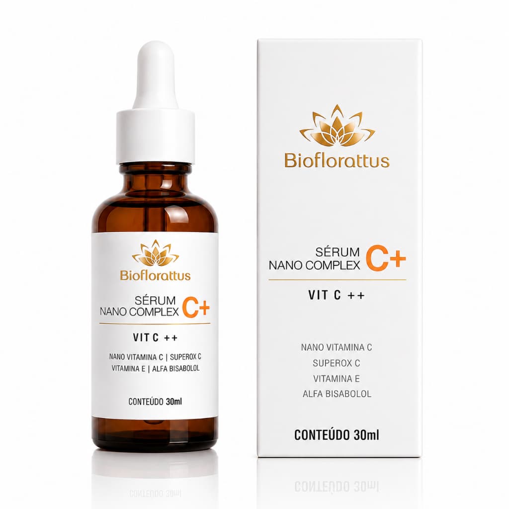 Sérum Facial Vitamina C Nano Complex Bioflorattus