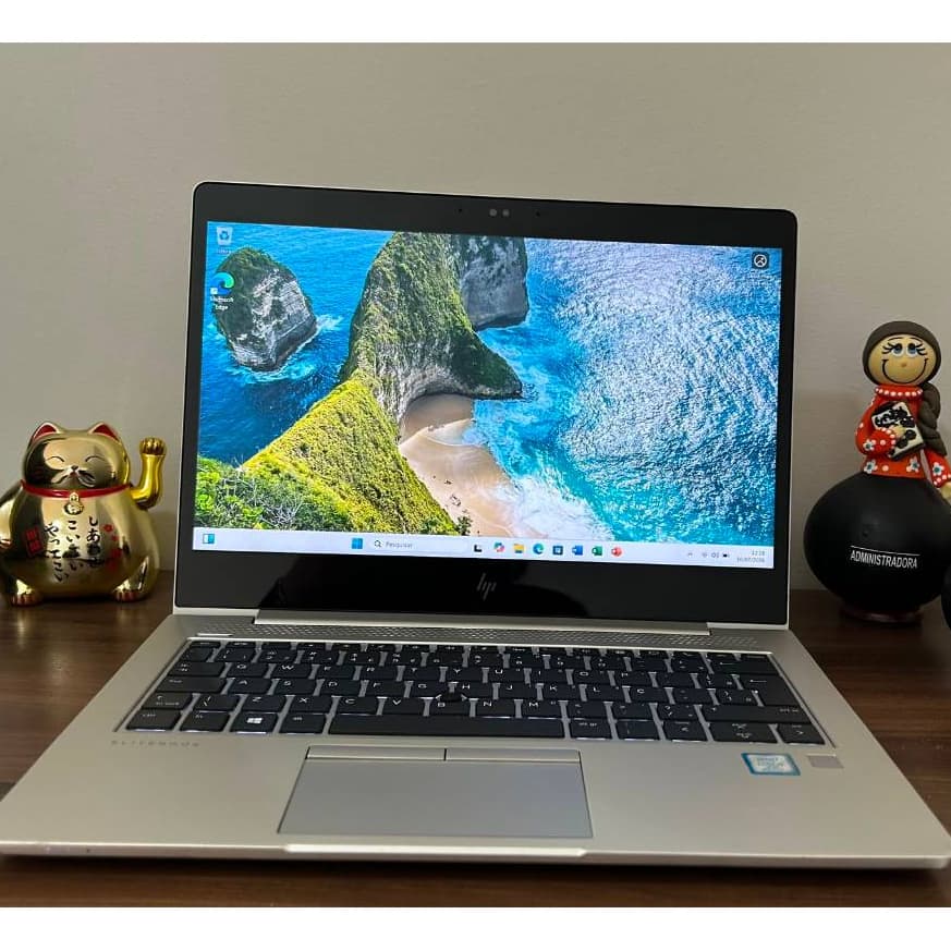 Notebook HP Elitebook - Processador i5 8ª Geração - Memória 8GB RAM - SSD 240GB - TELA 14" Usado