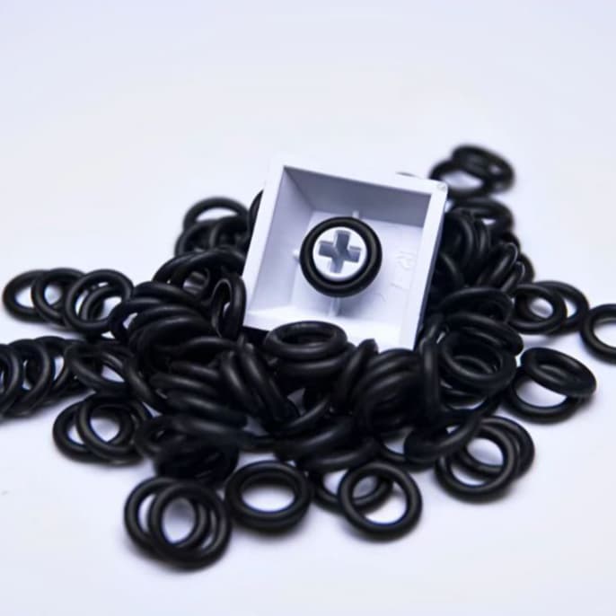160x O-ring silenciador para teclado mecanico + Removedor de Key cap
