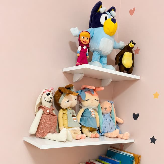 Prateleira MDP Para Quarto Decoração