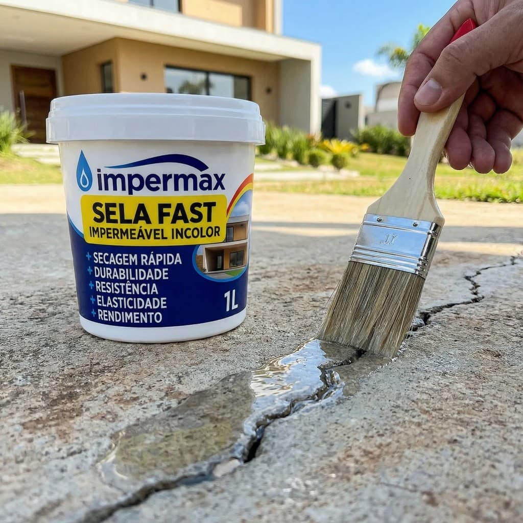 Impermeabilizante invisível liquido 1 Litro Fita liquida multiuso, Box Pia Ralo Trinca Telha Vaso