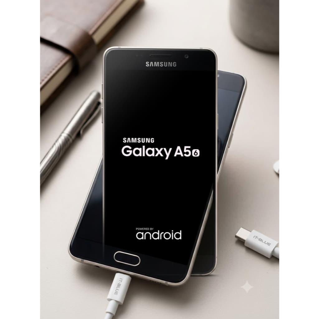 CELULAR SAMSUNG GALAXY RECONDICIONADO MODELO A5 10M 16GB EM ESTADO DE NOVO COMPLETO