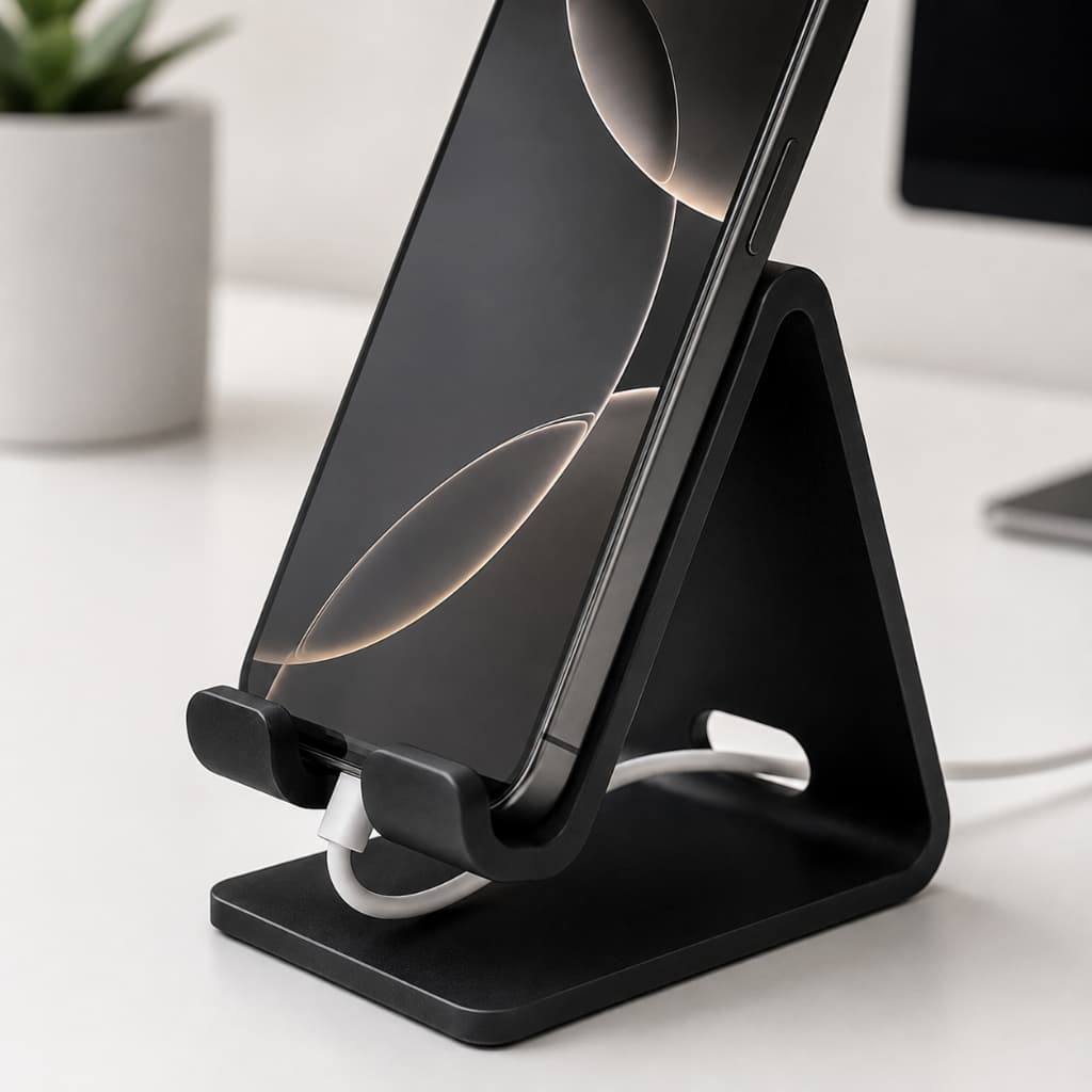SUPORTE DE CELULAR PORTA CELULAR UNIVERSAL DE MESA PARA IPHONE SAMSUNG XIAOMI SMARTPHONE
