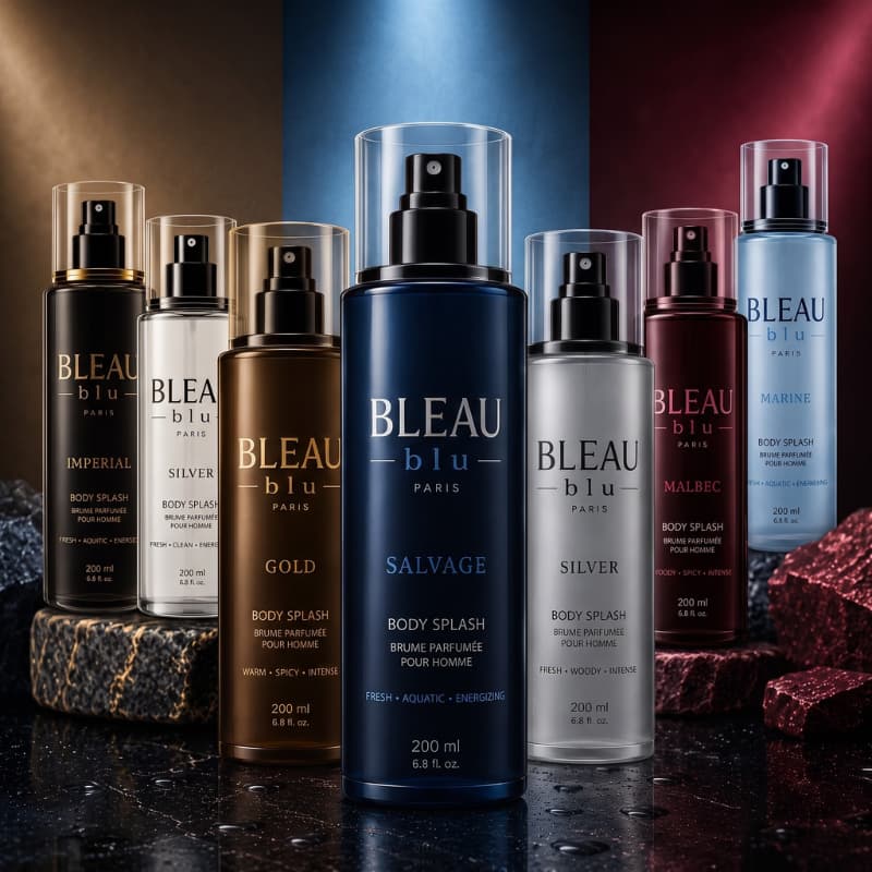 Body Splash Bleau Blu Premium 200ml Masculino Inspirado Perfumes Importados