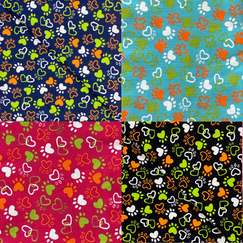 3 metros x 1,50 metros Tecido Tricoline Tema Pet 100% Algodão  - Patchwork / Artesanato