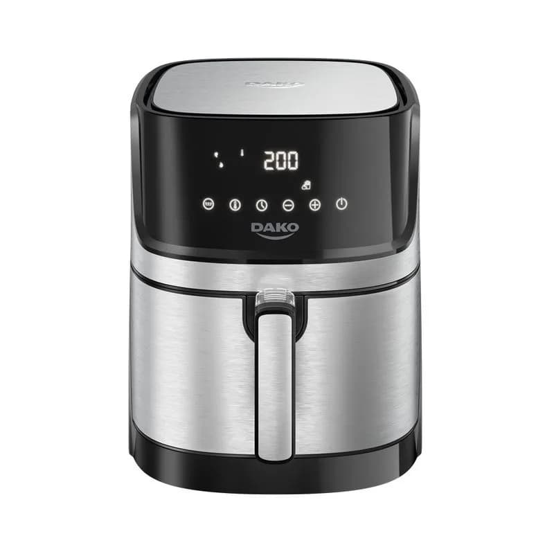 Fritadeira Air Fryer Dako 5 Litros | 127V | Painel Digital  com 8 Programas Automáticos