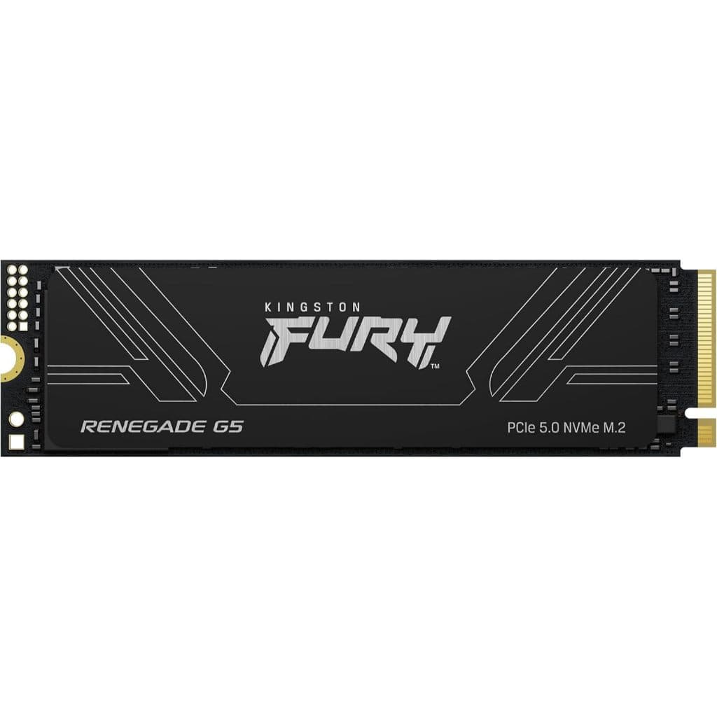 SSD 2TB PCIe 5.0 NVMe M.2 2280 Kingston Fury Renegade G5 SFYR2S-2T0 Até 14.800MB/s Para PS5 PC Gamer Notebook Gamer
