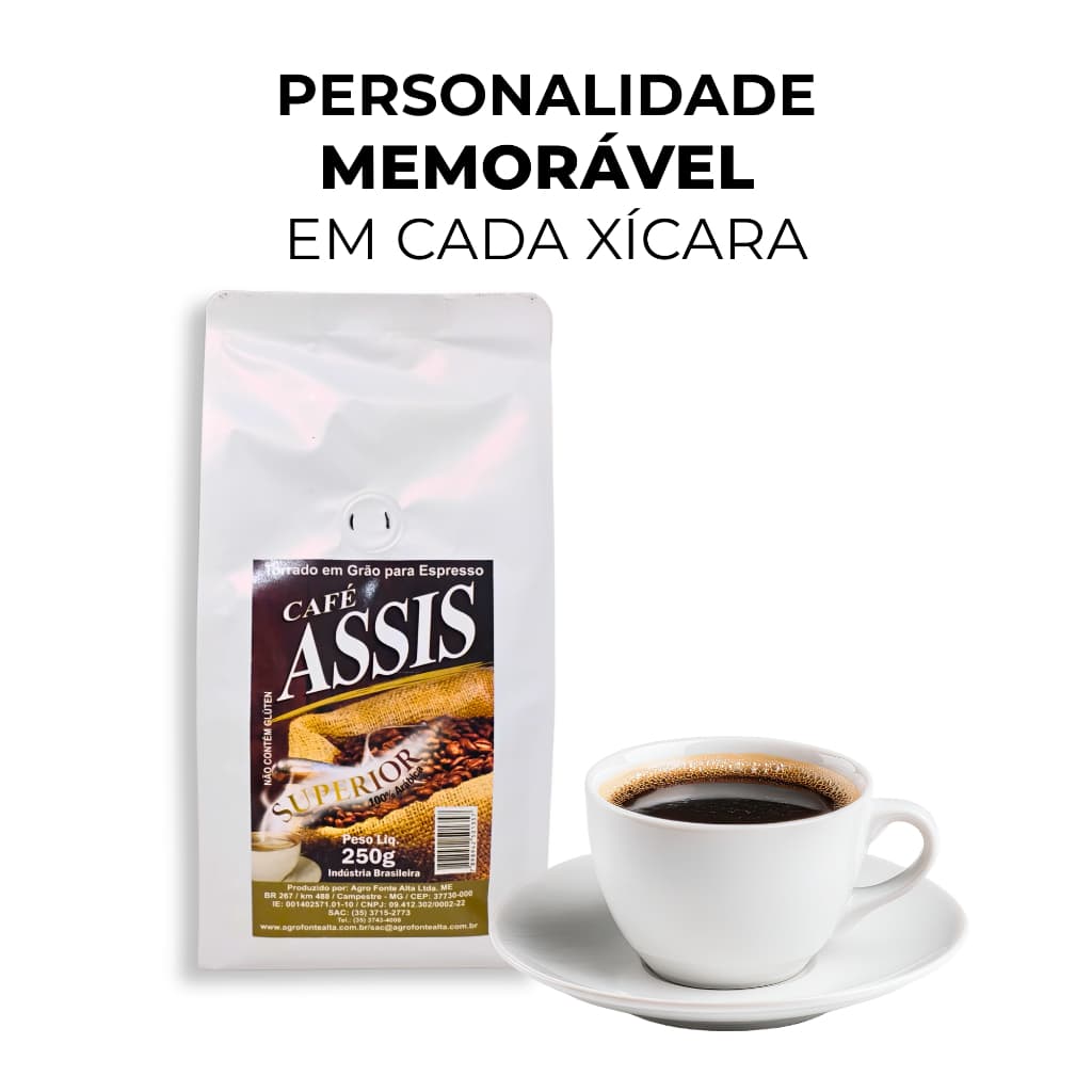 Cafe Assis Superior Torrado Em Grao 250g