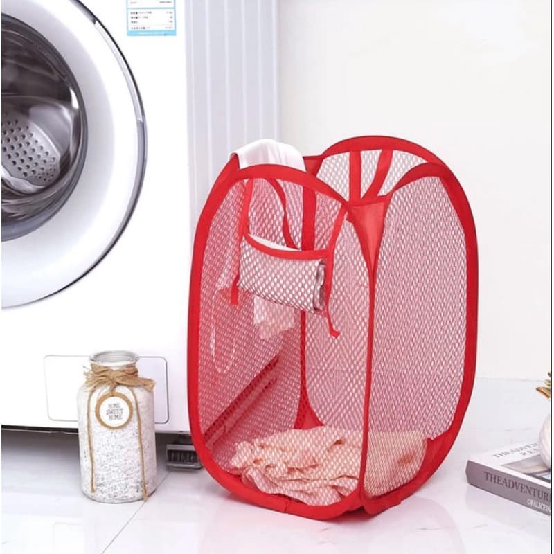 Cesto de Roupa Dobrável com Tampa 45L | Cesto Organizador Lavanderia Banheiro | Cesto para Roupa Suja Retrátil