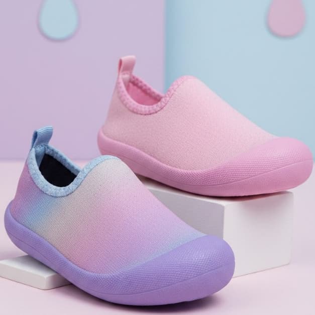 Kit 2 Pares Tênis Infantil Menina  Calce Fácil Escolar Confortável e Leve Cirandela