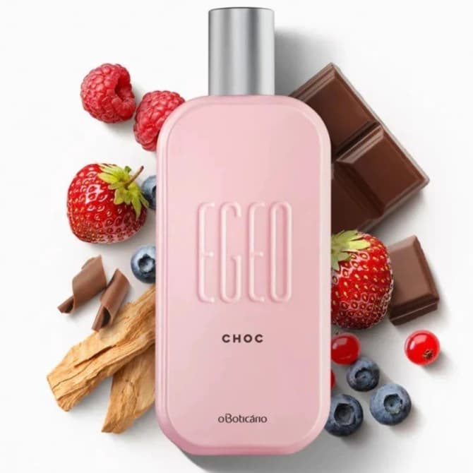 Kit 1 ate 2 Perfumes Feminino Egheu Choco 100ml Lacrado vidro Importado