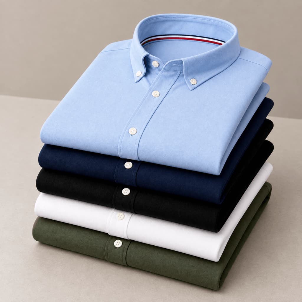 Camisa Social Masculina Manga Longa Algodão Slim Fit Casual Premium