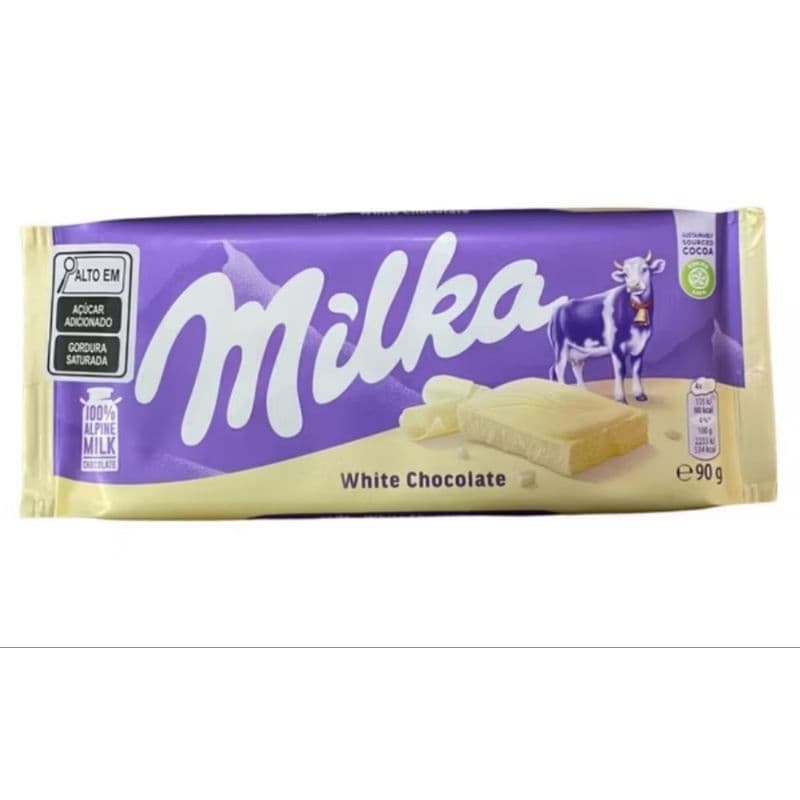 Chocolate Milka Importado Branco 90g