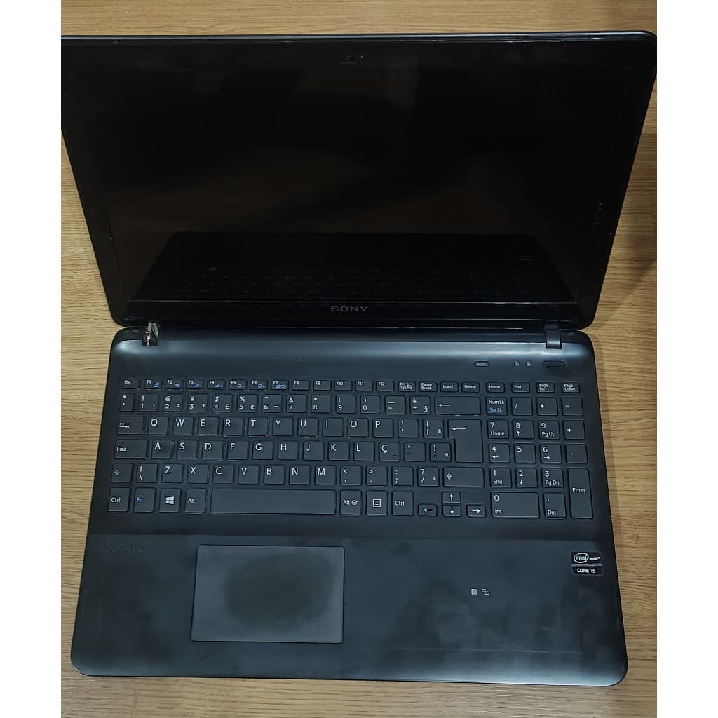 Notebook Sony Vaio i5 4gb HD160gb web cam HDMI