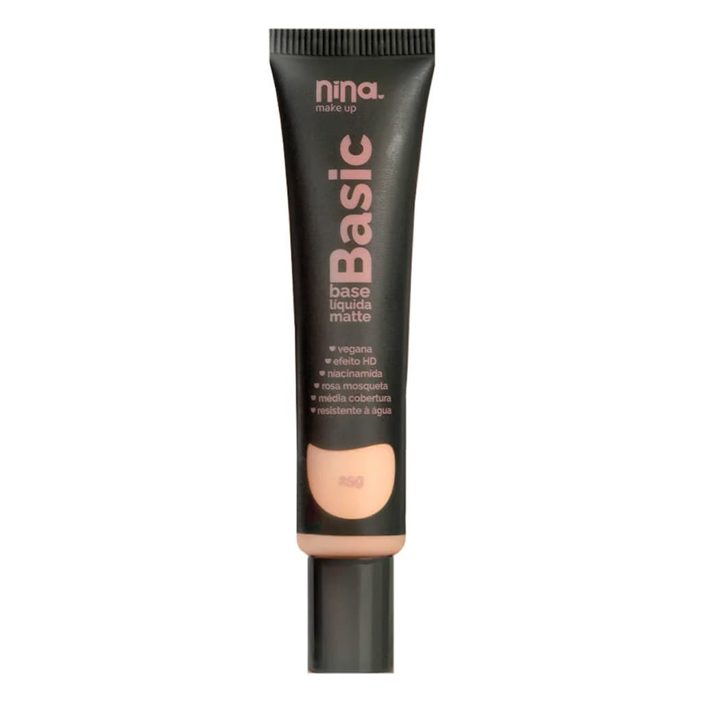 Base Líquida Basic Matte Nina Makeup