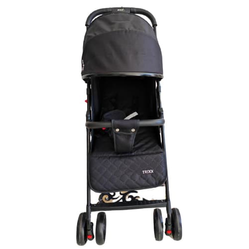 Carrinho de Bebê Compacto Trixx Avanti Black/Preto Premium Baby