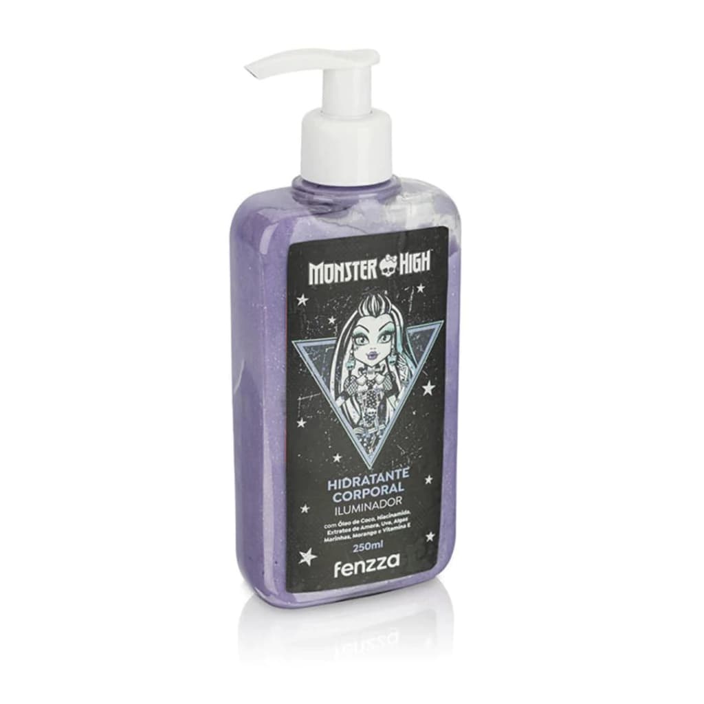 Hidratante Corporal Iluminador Monster High Fenzza 250ml Creme Corporal Glow