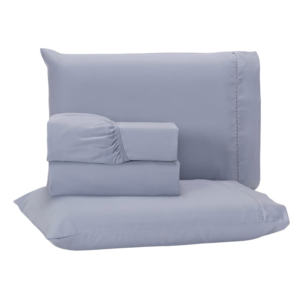 Jogo de Lençol Cama Box 4 Peças 400 Fios Solteiro Casal Queen King Toque Macio