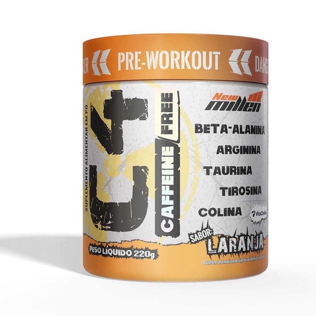 Pré Treino C4 Caffeine Free 220g - New Millen (pote)