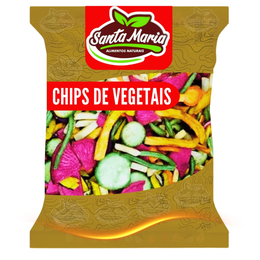Mix de Vegetais  Sabor Lemon Pepper - Legumes desidratados - Snack Saudável 500G I 200G I 100G