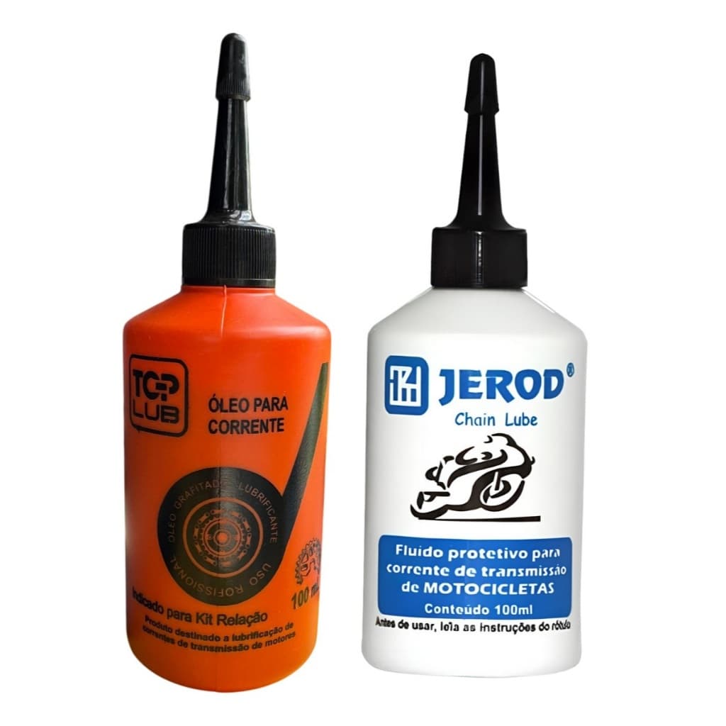 Óleo Lubrificante Para Corrente Grafitado Relação Motos Bike Envio Rápido