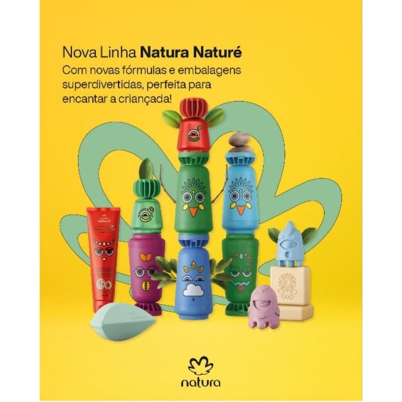 Natura Naturé Shampoo, Hidratante, sabonete líquido entre outros