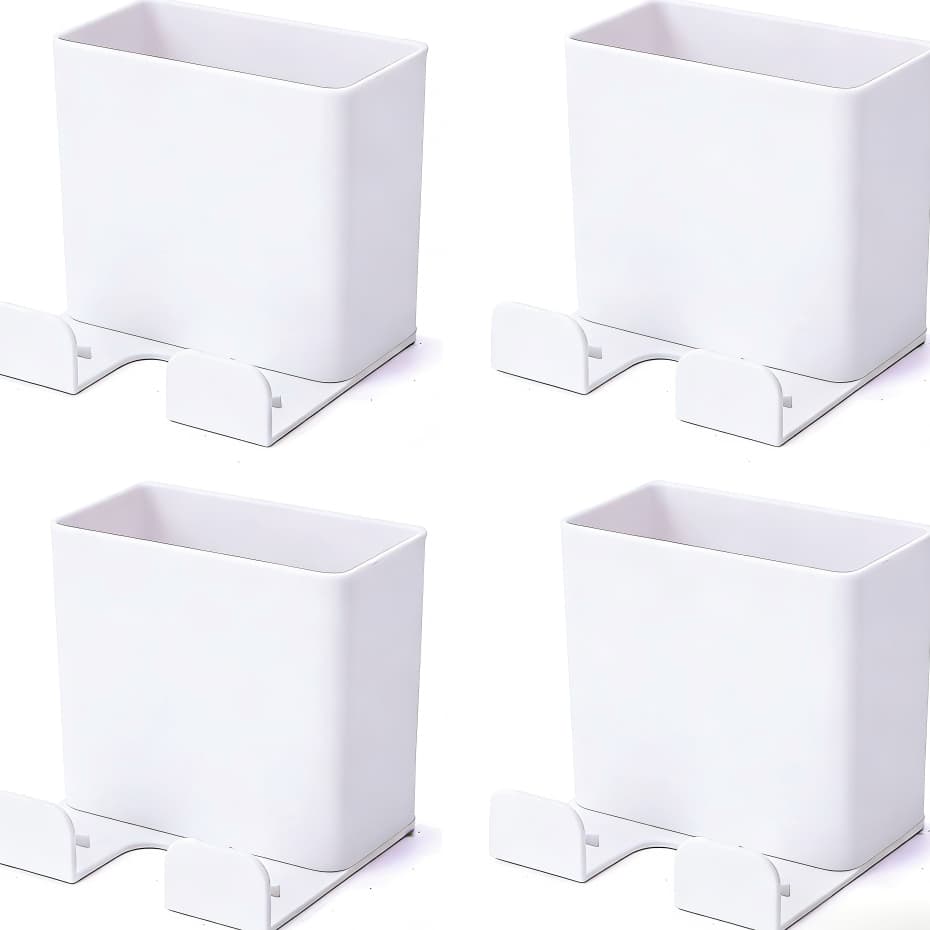 4 Pcs Suporte De Parede Para Telefone Com Controle Remoto / Plugue Para Casa Promo??O