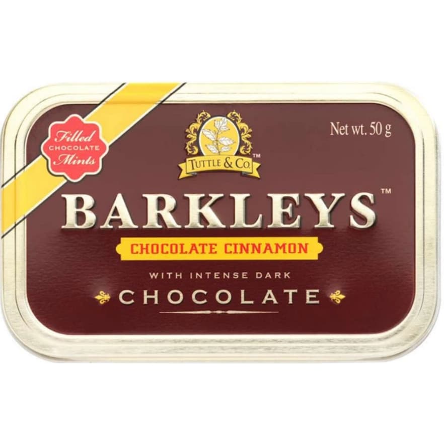 Barkleys Chocolate Cinnamon  50g Importado